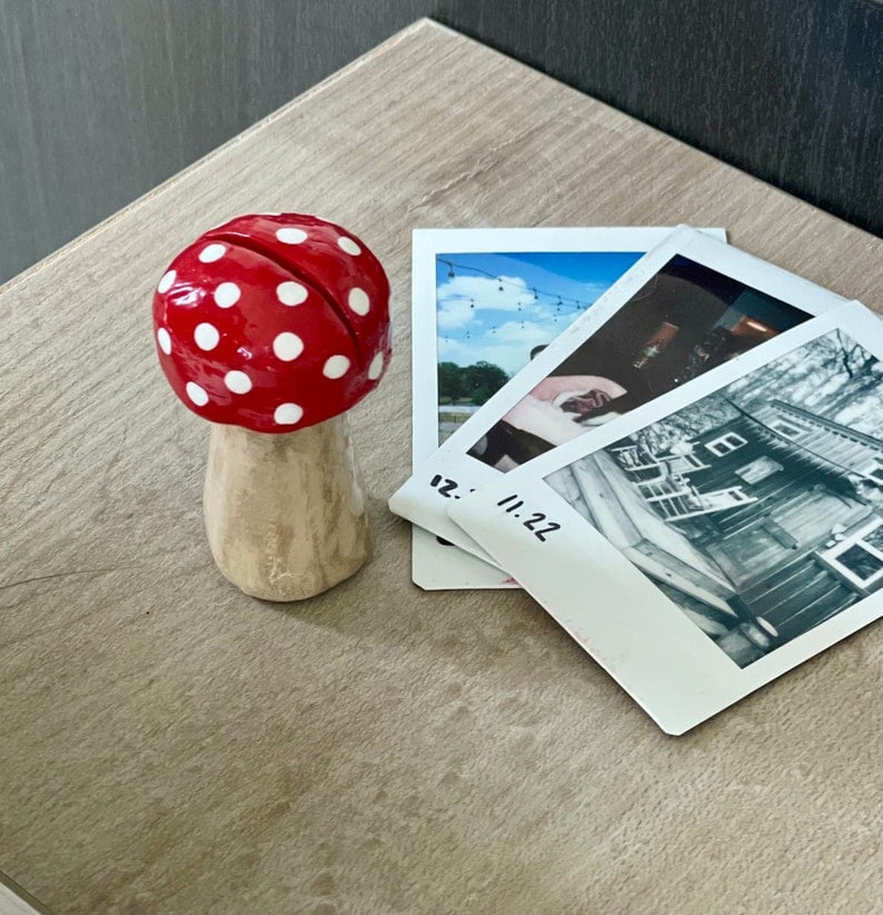 💥Last Day Promotion 50% OFF🔥-Handmade Clay Photo Holders🍄