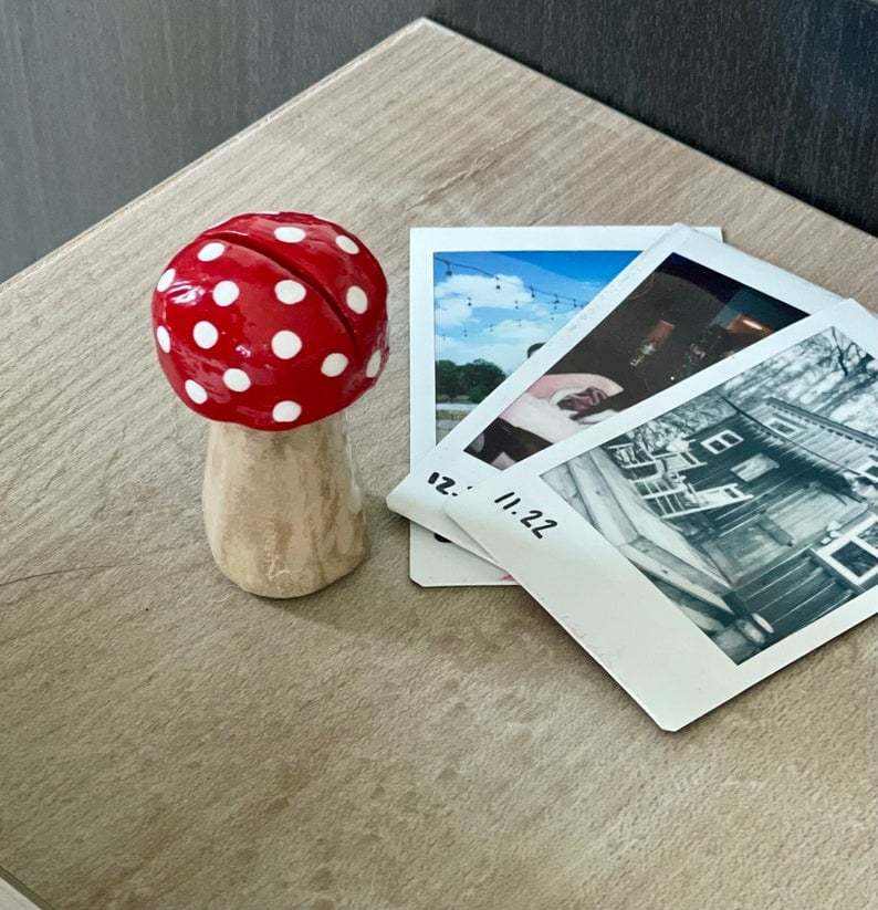 💥Last Day Promotion 50% OFF🔥-Handmade Clay Photo Holders🍄