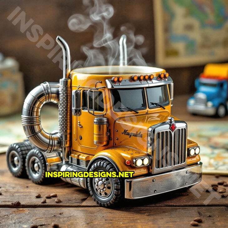 🚗Handcrafted Truck Coffee Mug☕