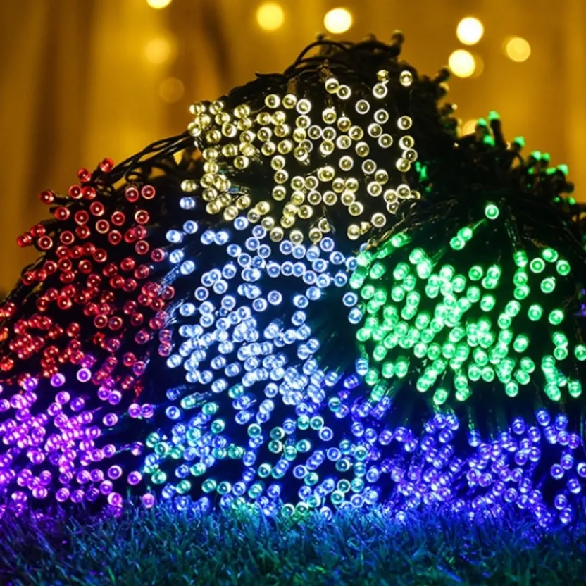8 Patterns Solar Christmas Lights-🎄Perfect For Outdoor Tree Garden Decoration✨