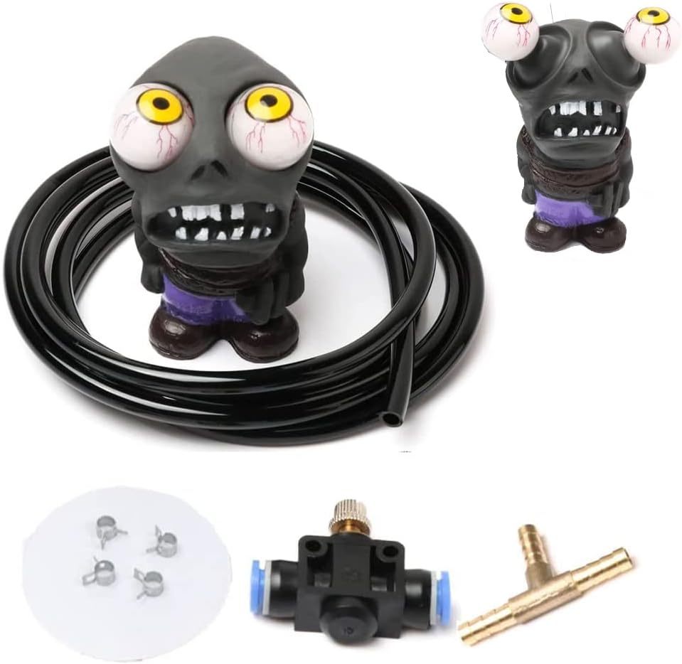 💝𝗧𝗼𝗱𝗮𝘆'𝘀 𝗦𝗽𝗲𝗰𝗶𝗮𝗹𝘀💝Buy 2 Get 2 Free✨Turbocharger Gauges Explosive  Eye Zombie Decompression Decoration