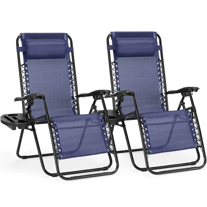 🔥HOT SALE NOW!!!💝Folding Zero Gravity Lounger 2-Piece Set