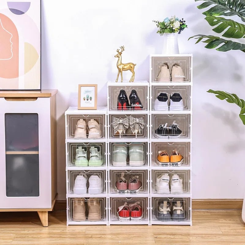 🔥Soon to Be Sold Out!!💝Buy 2 Get 2 Free💥Multi-Layer Collapsible Shoes Storage Box