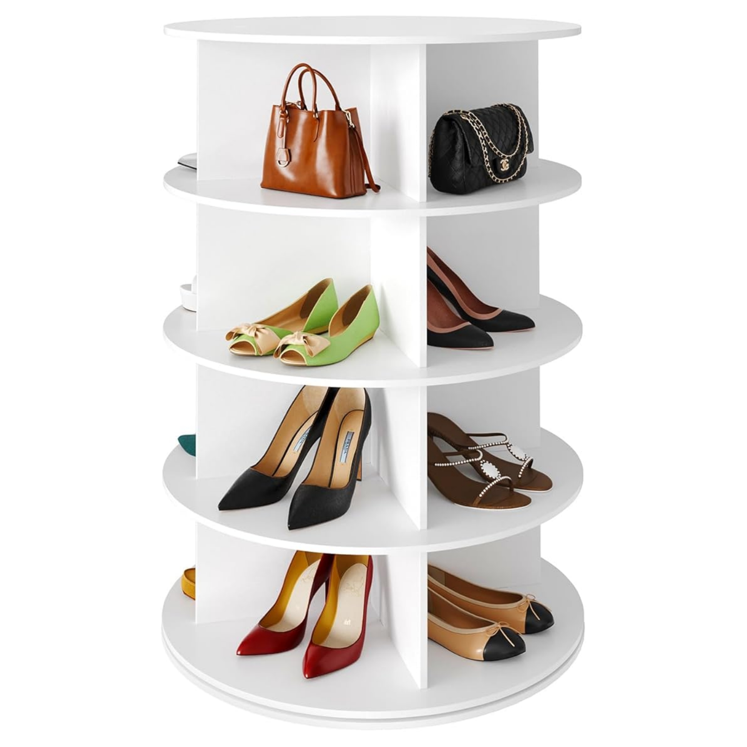 🔥Soon to be sold out!!💝Buy 2 Get 2 Free✨Rotating Shoe Rack Tower
