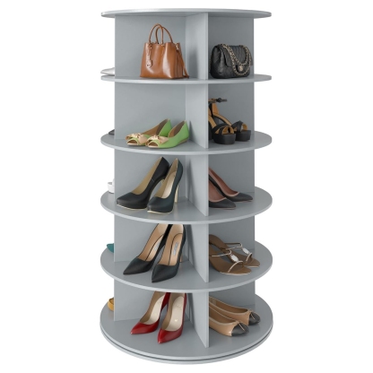 🔥Soon to be sold out!!💝Buy 2 Get 2 Free✨Rotating Shoe Rack Tower