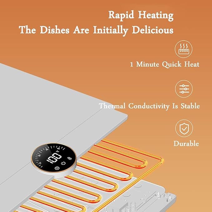 💝𝗧𝗼𝗱𝗮𝘆'𝘀 𝗦𝗽𝗲𝗰𝗶𝗮𝗹𝘀🔥Folding Silicone Warming Plate Mat