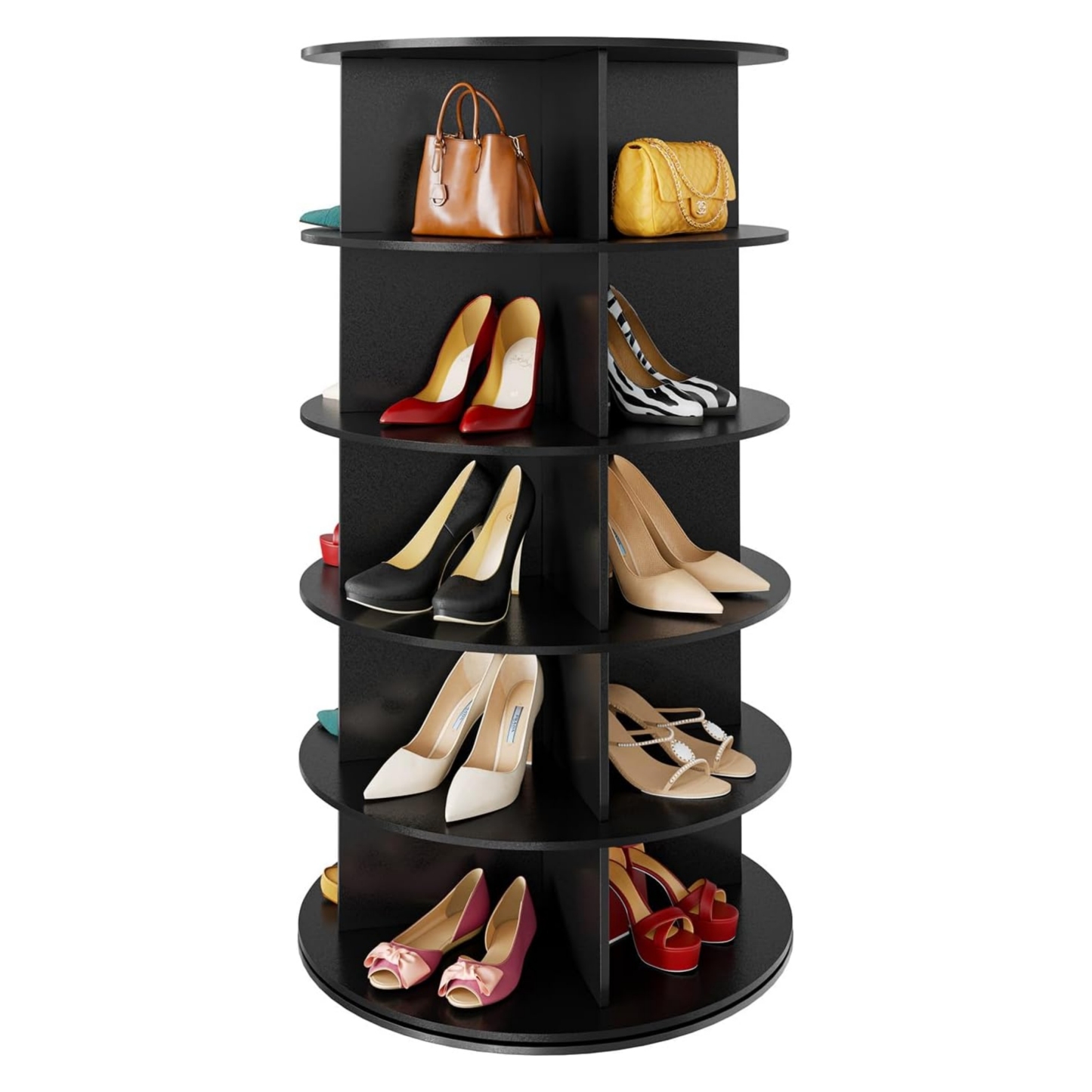 🔥Soon to be sold out!!💝Buy 2 Get 2 Free✨Rotating Shoe Rack Tower