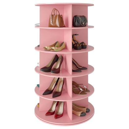 🔥Soon to be sold out!!💝Buy 2 Get 2 Free✨Rotating Shoe Rack Tower