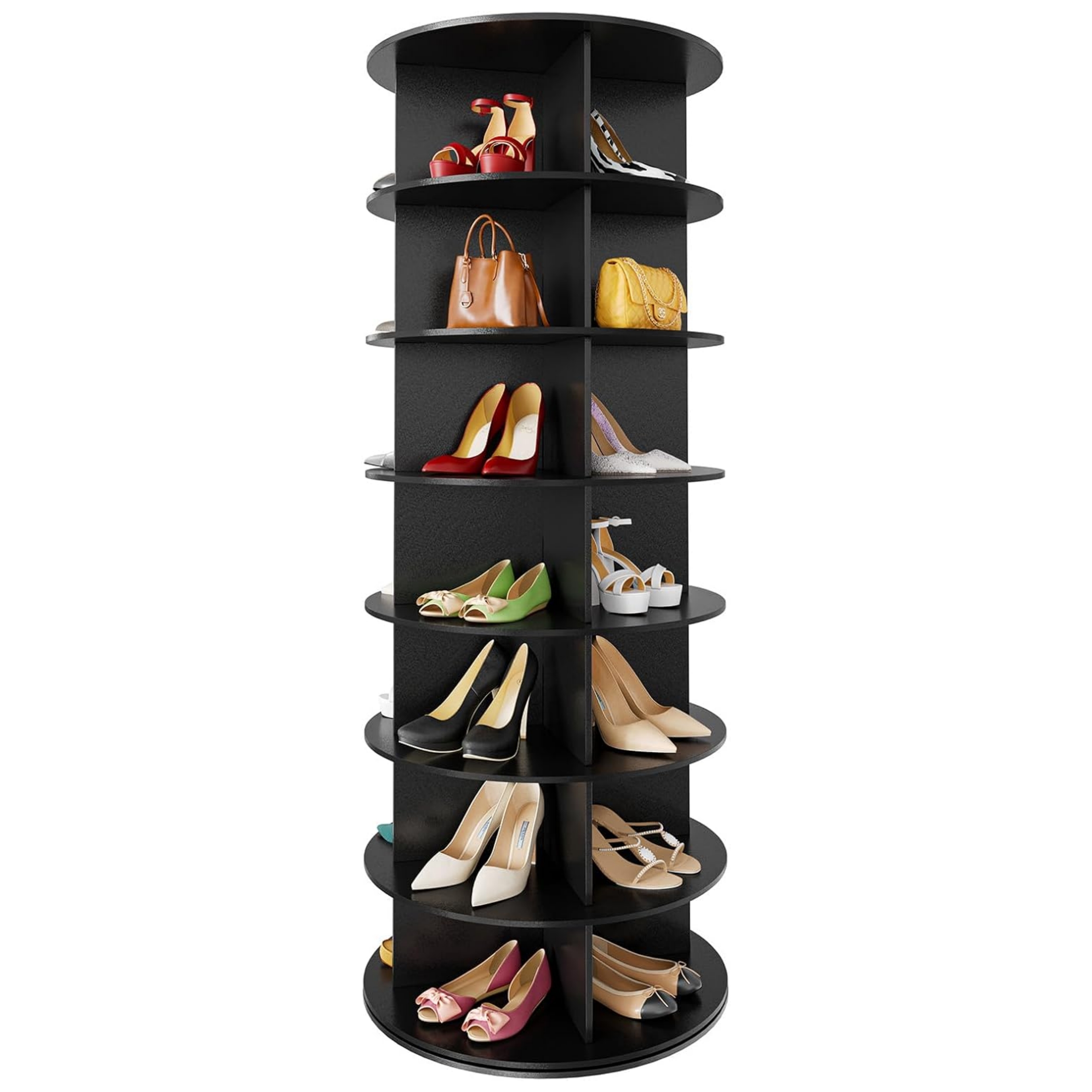 🔥Soon to be sold out!!💝Buy 2 Get 2 Free✨Rotating Shoe Rack Tower