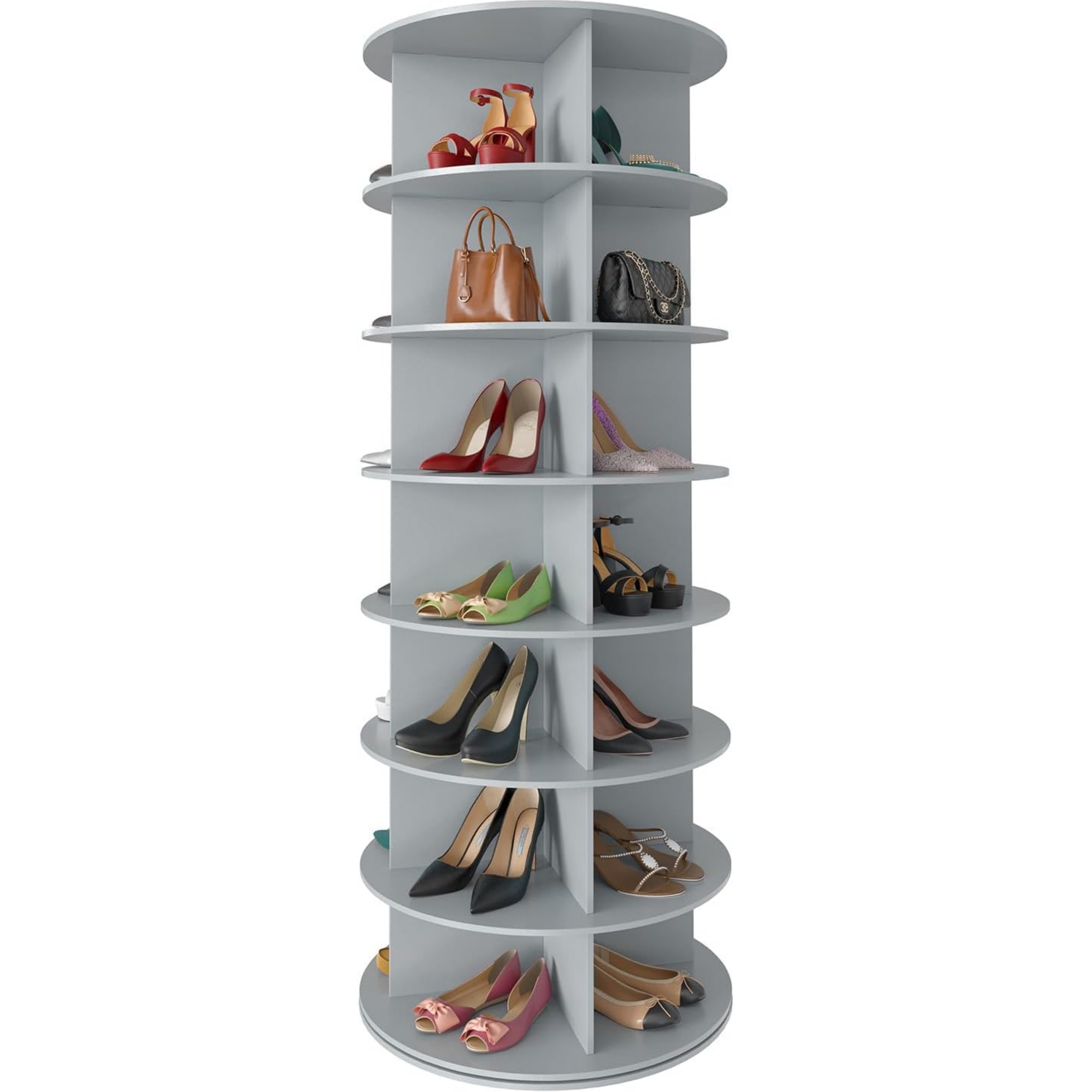 🔥Soon to be sold out!!💝Buy 2 Get 2 Free✨Rotating Shoe Rack Tower