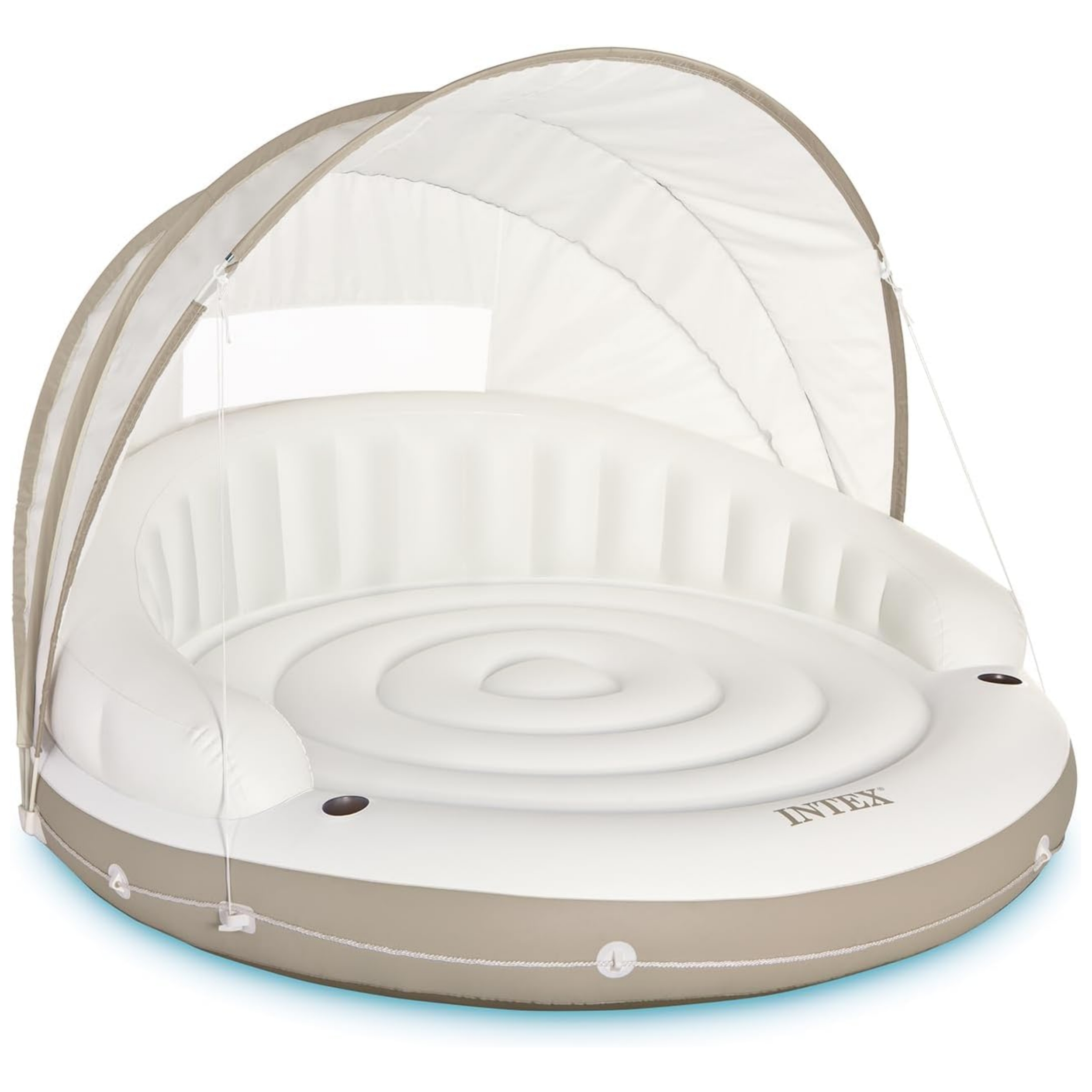 🔥Summer Promotion Only $27.99!!!💝Inflatable Pool Float with Detachable Sunshade