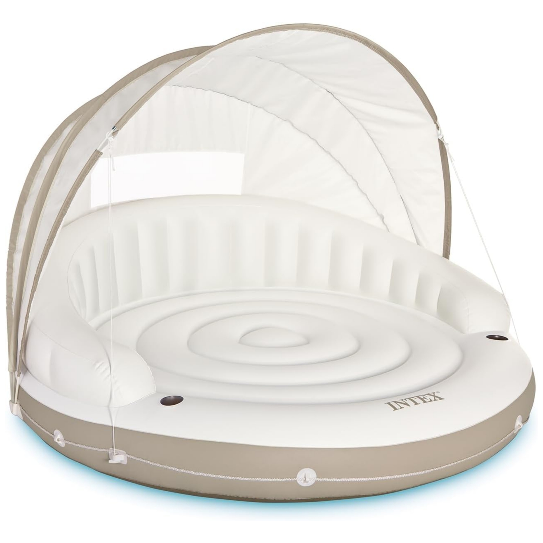 🔥Summer Promotion Only $27.99!!!💝Inflatable Pool Float with Detachable Sunshade