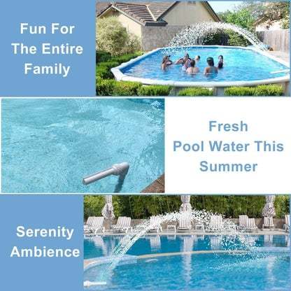 💝𝗧𝗼𝗱𝗮𝘆'𝘀 𝗦𝗽𝗲𝗰𝗶𝗮𝗹𝘀💝Buy 2 Get 2 Free✨Solar Pool Fountain with Lights Dual Arc