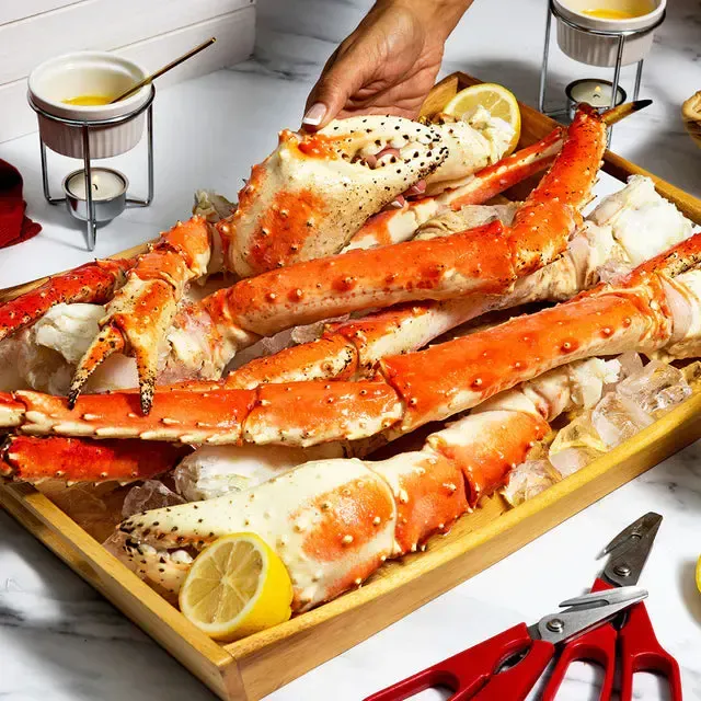 🔥Unparalleled King Crab⏰Alaska Giant Red King Crab Legs
