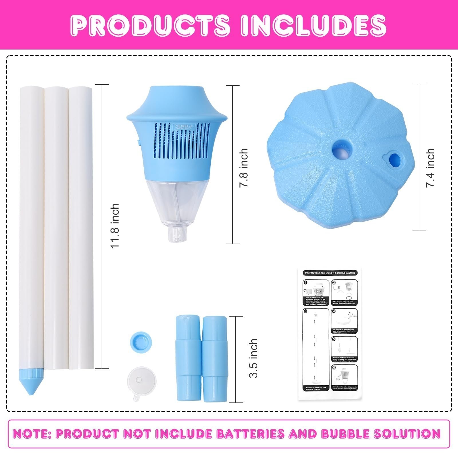 💝𝗧𝗼𝗱𝗮𝘆'𝘀 𝗦𝗽𝗲𝗰𝗶𝗮𝗹𝘀💝Buy 2 Get 2 Free🫧Bubble Machine Automatic