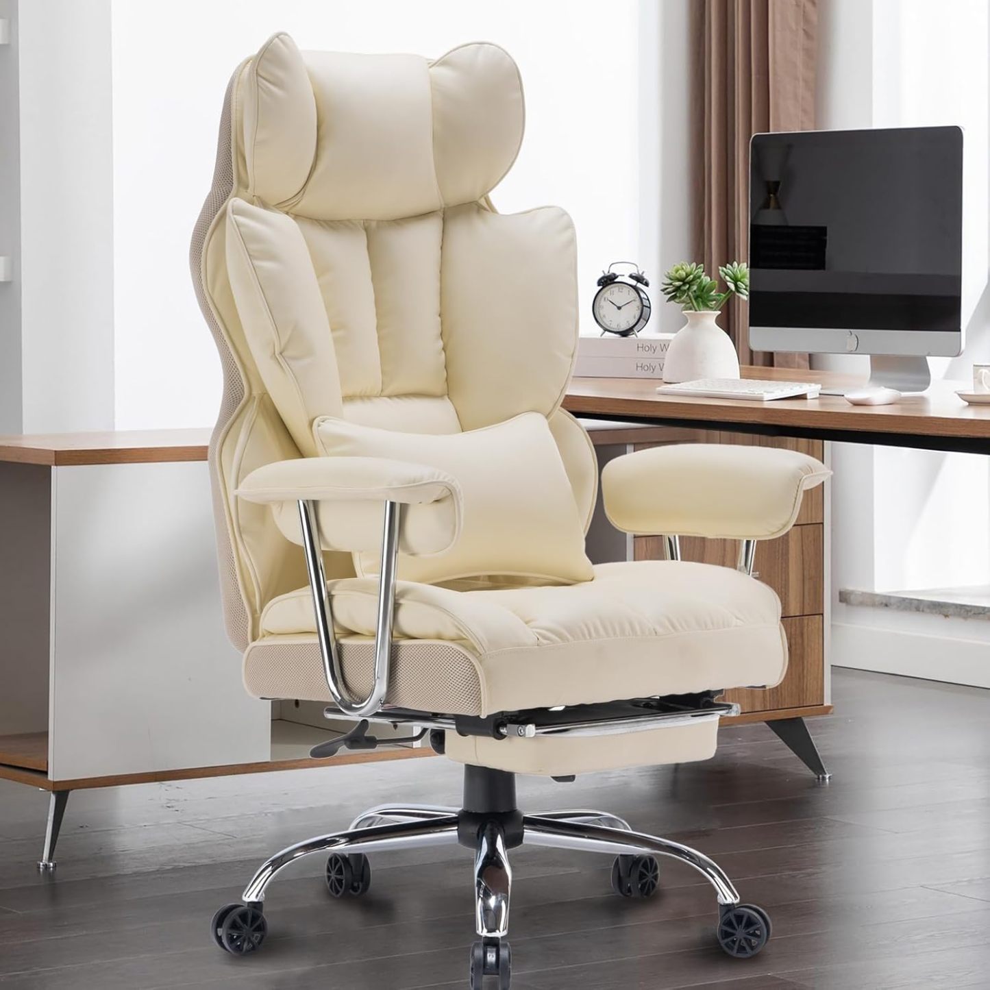 🔥Soon to be sold out!!💝PU Leather Desk Office Computer Chair