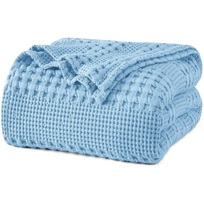 💝𝗧𝗼𝗱𝗮𝘆'𝘀 𝗦𝗽𝗲𝗰𝗶𝗮𝗹𝘀💝Buy 2 Get 2 Free✨PHF 100% Cotton Waffle Blanket