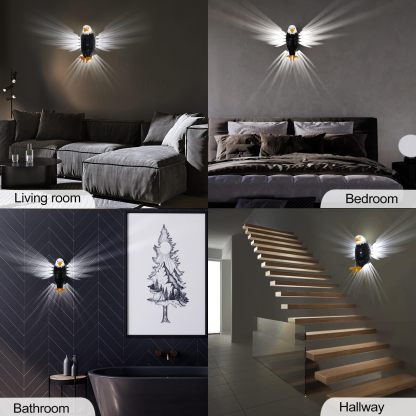 🦅Bald Eagle Wall Light