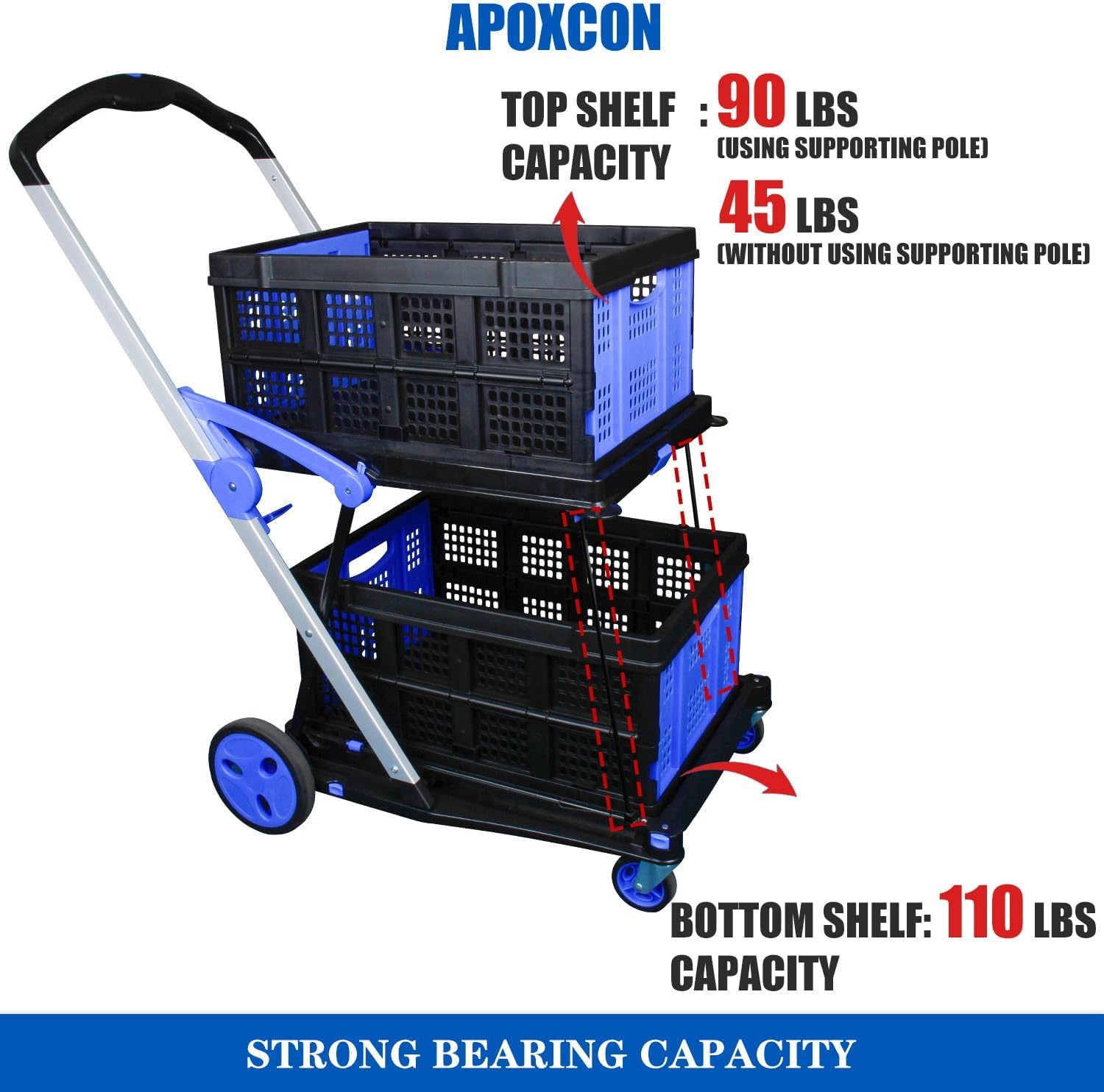 💝𝗧𝗼𝗱𝗮𝘆'𝘀 𝗦𝗽𝗲𝗰𝗶𝗮𝗹𝘀💝Buy 2 Get 2 Free🛒Multi use Functional Collapsible Carts