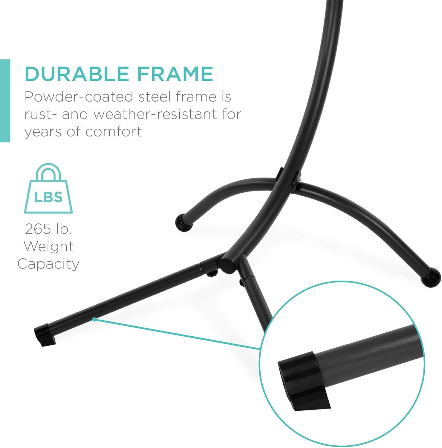 🔥HOT SALE NOW!!!💝Buy 2 Get 2 Free ✨Outdoor Hanging Curved Steel Chaise Lounge Chair