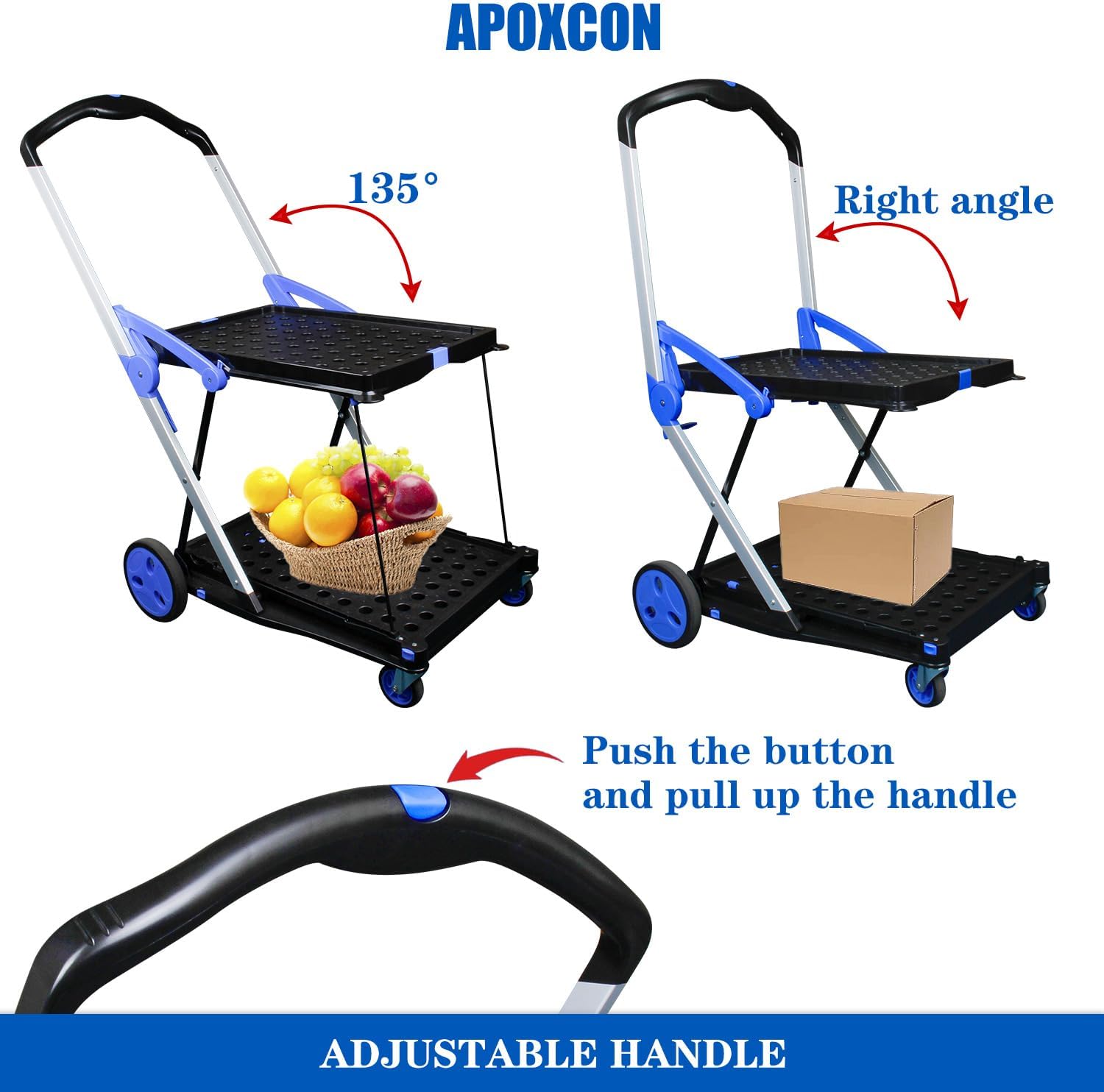 💝𝗧𝗼𝗱𝗮𝘆'𝘀 𝗦𝗽𝗲𝗰𝗶𝗮𝗹𝘀💝Buy 2 Get 2 Free🛒Multi use Functional Collapsible Carts