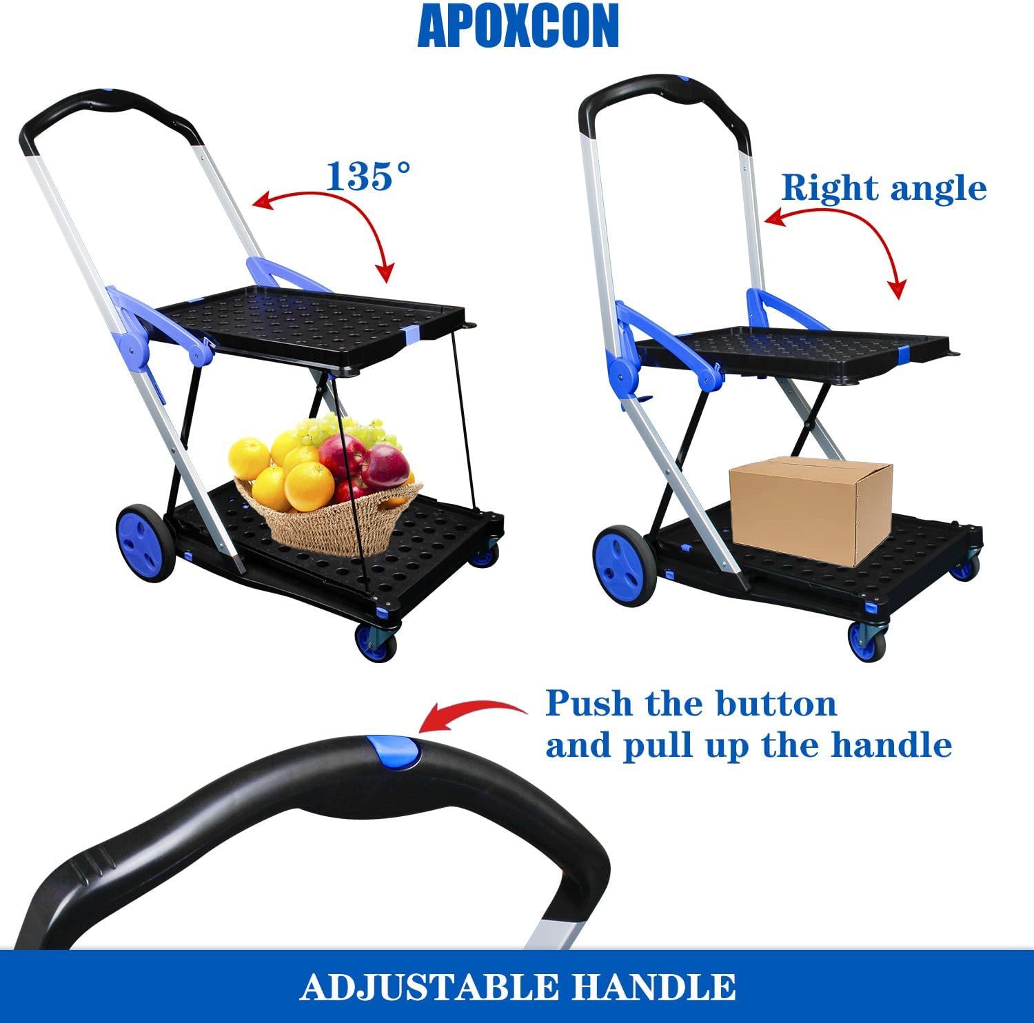 💝𝗧𝗼𝗱𝗮𝘆'𝘀 𝗦𝗽𝗲𝗰𝗶𝗮𝗹𝘀💝Buy 2 Get 2 Free🛒Multi use Functional Collapsible Carts