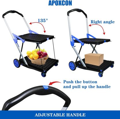 💝𝗧𝗼𝗱𝗮𝘆'𝘀 𝗦𝗽𝗲𝗰𝗶𝗮𝗹𝘀💝Buy 2 Get 2 Free🛒Multi use Functional Collapsible Carts