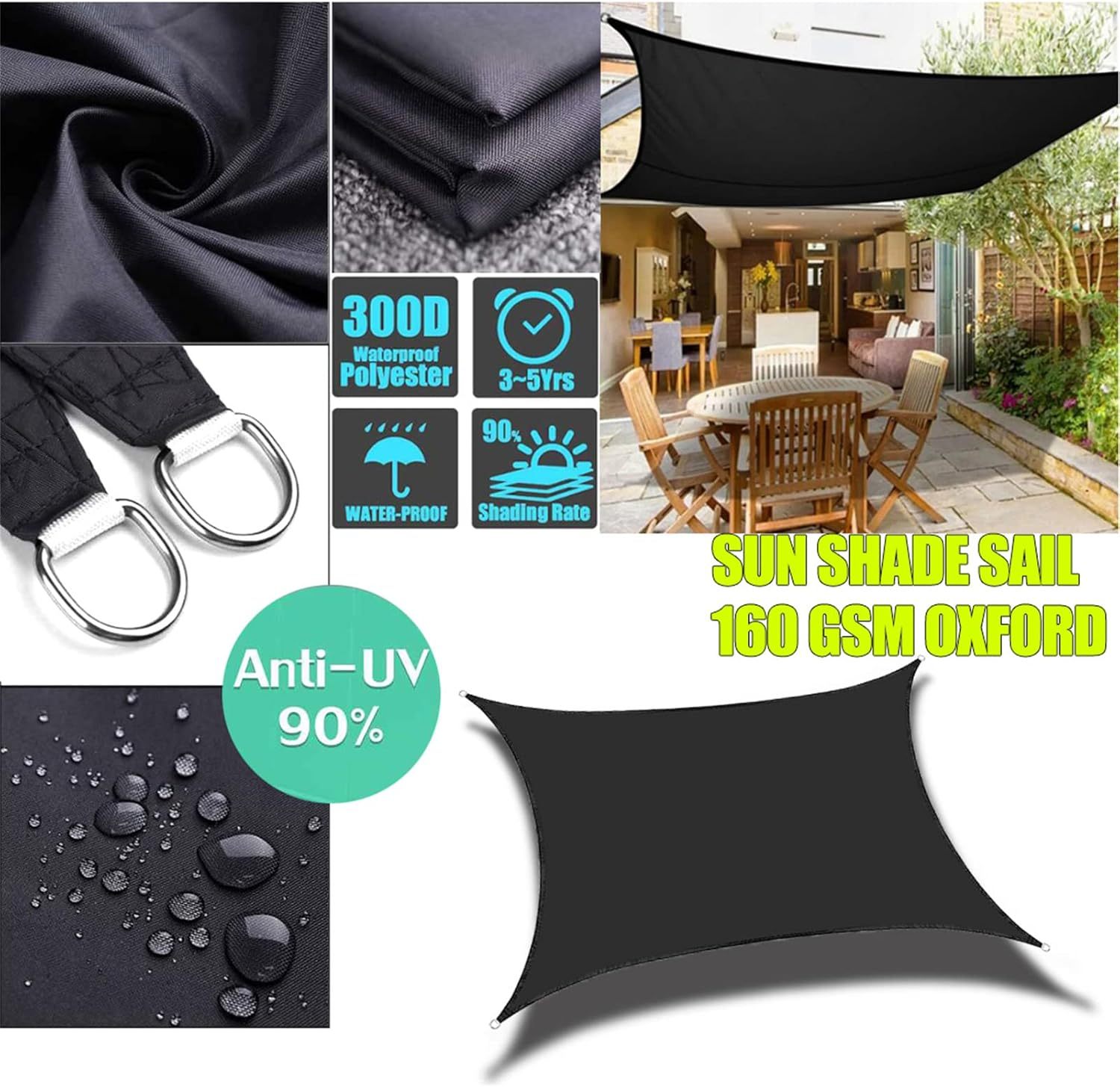 🔥HOT SALE NOW!!!💝Buy 2 Get 2 Free ✨Sun Shade Waterproof Sails