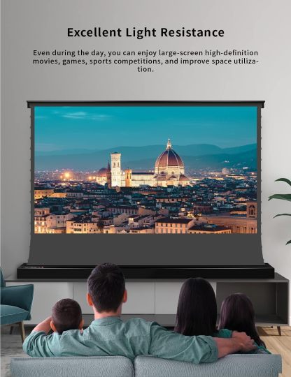 💗OMG! Huge discounts are coming!🍿Motorized Floor-Rising Projection Screen🚀