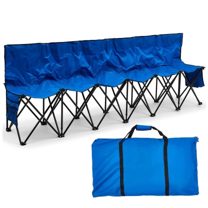 🔥HOT SALE NOW!!!💝Buy 2 Get 2 Free ✨Portable Folding Soccer Bench Chair