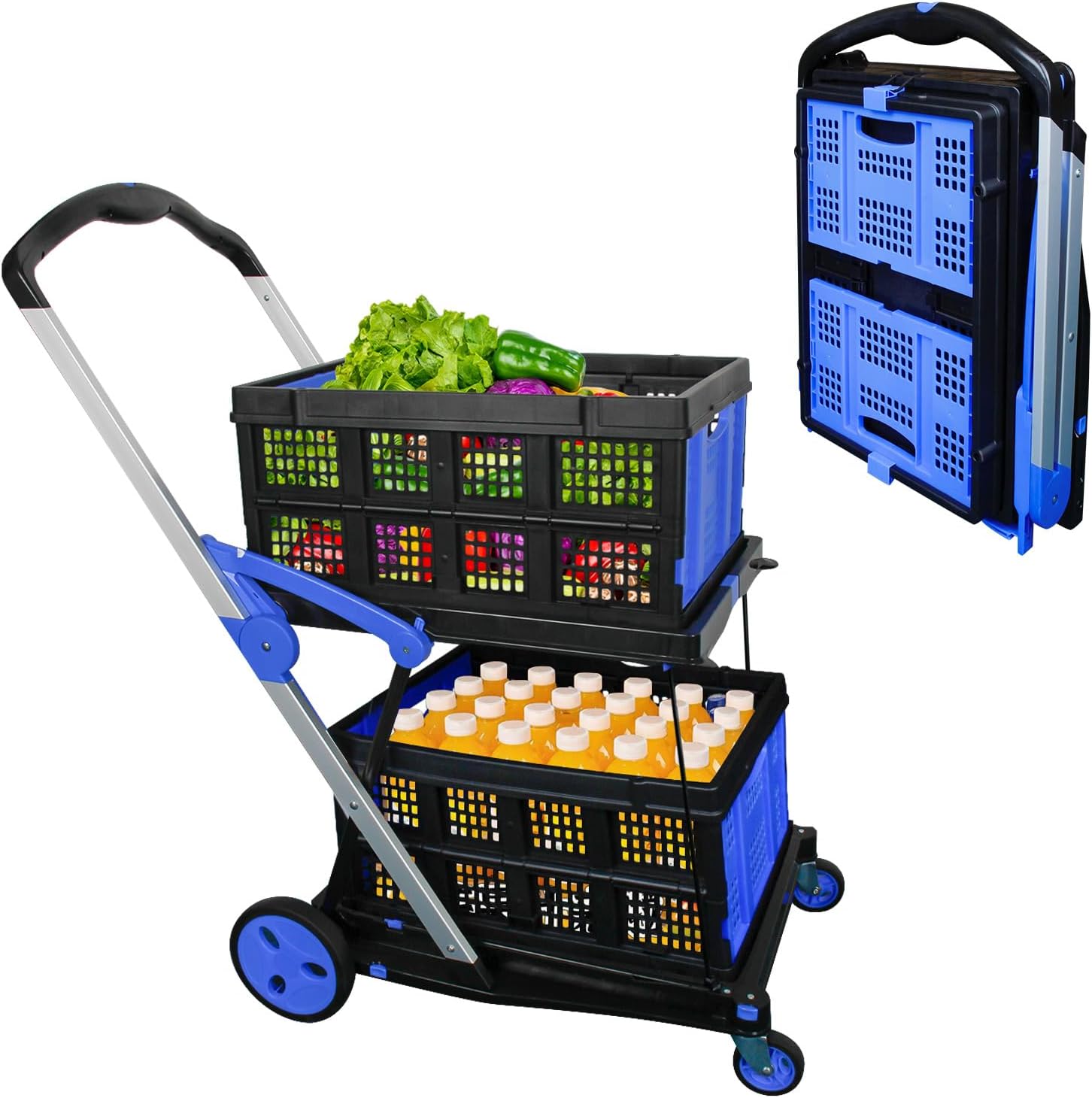 💝𝗧𝗼𝗱𝗮𝘆'𝘀 𝗦𝗽𝗲𝗰𝗶𝗮𝗹𝘀💝Buy 2 Get 2 Free🛒Multi use Functional Collapsible Carts
