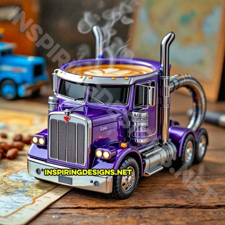 🚗Handcrafted Truck Coffee Mug☕