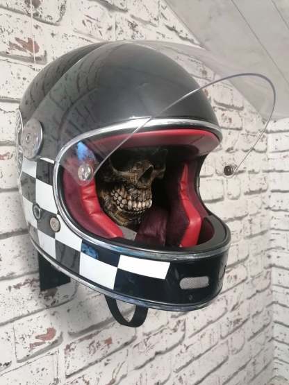 🏴‍☠️Motorcycle Helmet and Jacket Skull Holder