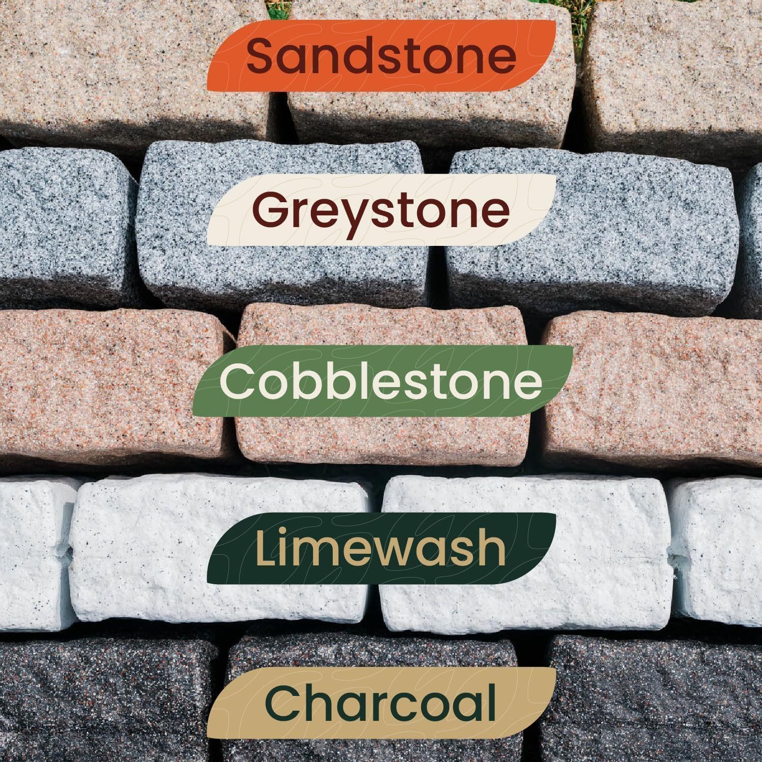 💝𝗧𝗼𝗱𝗮𝘆'𝘀 𝗦𝗽𝗲𝗰𝗶𝗮𝗹𝘀💝Buy 2 Get 2 Free🏠Faux Stone Blocks for Lawn Garden Edging