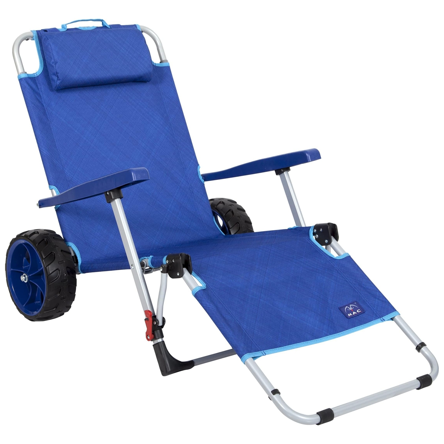 💝𝗧𝗼𝗱𝗮𝘆'𝘀 𝗦𝗽𝗲𝗰𝗶𝗮𝗹𝘀💝Buy 2 Get 2 Free🏖️Foldable Chaise Lounge Chair with Integrated Wagon Pull Cart