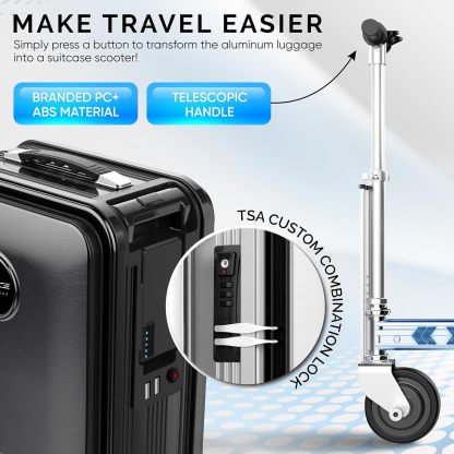 🔥HOT SALE NOW!!!💝Buy 2 Get 2 Free ✨Smart Rideable Suitcase