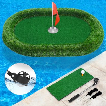 🔥HOT SALE NOW!!!💝Buy 2 Get 2 Free⛳Floating Golf Green for Pool