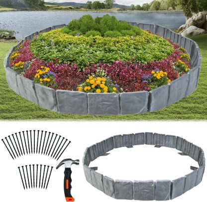 💝𝗧𝗼𝗱𝗮𝘆'𝘀 𝗦𝗽𝗲𝗰𝗶𝗮𝗹𝘀💝Buy 2 Get 2 Free🏠Faux Stone Blocks for Lawn Garden Edging