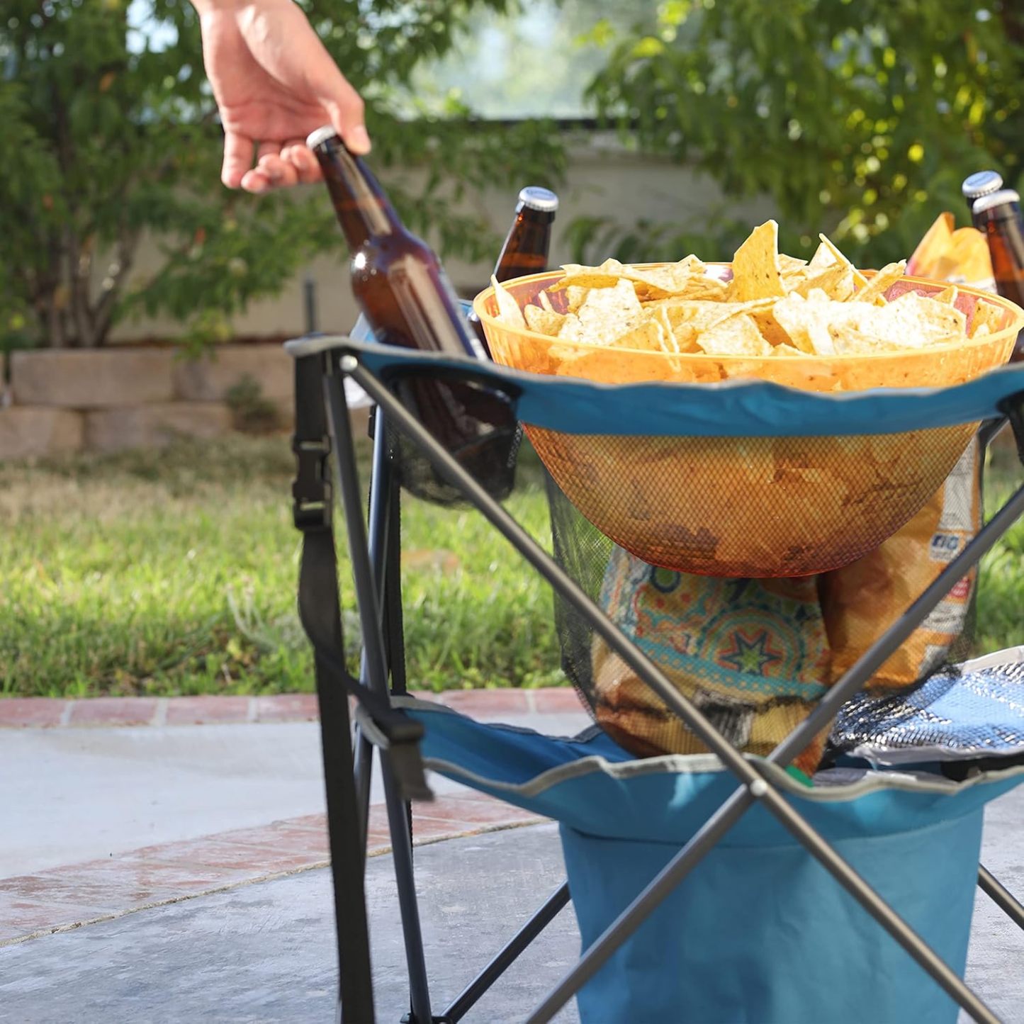 🎉𝗧𝗼𝗱𝗮𝘆'𝘀 𝗦𝗽𝗲𝗰𝗶𝗮𝗹𝘀💝Buy 2 Get 2 Free ✨All-in-One Tailgating Table with Insulated Cooler