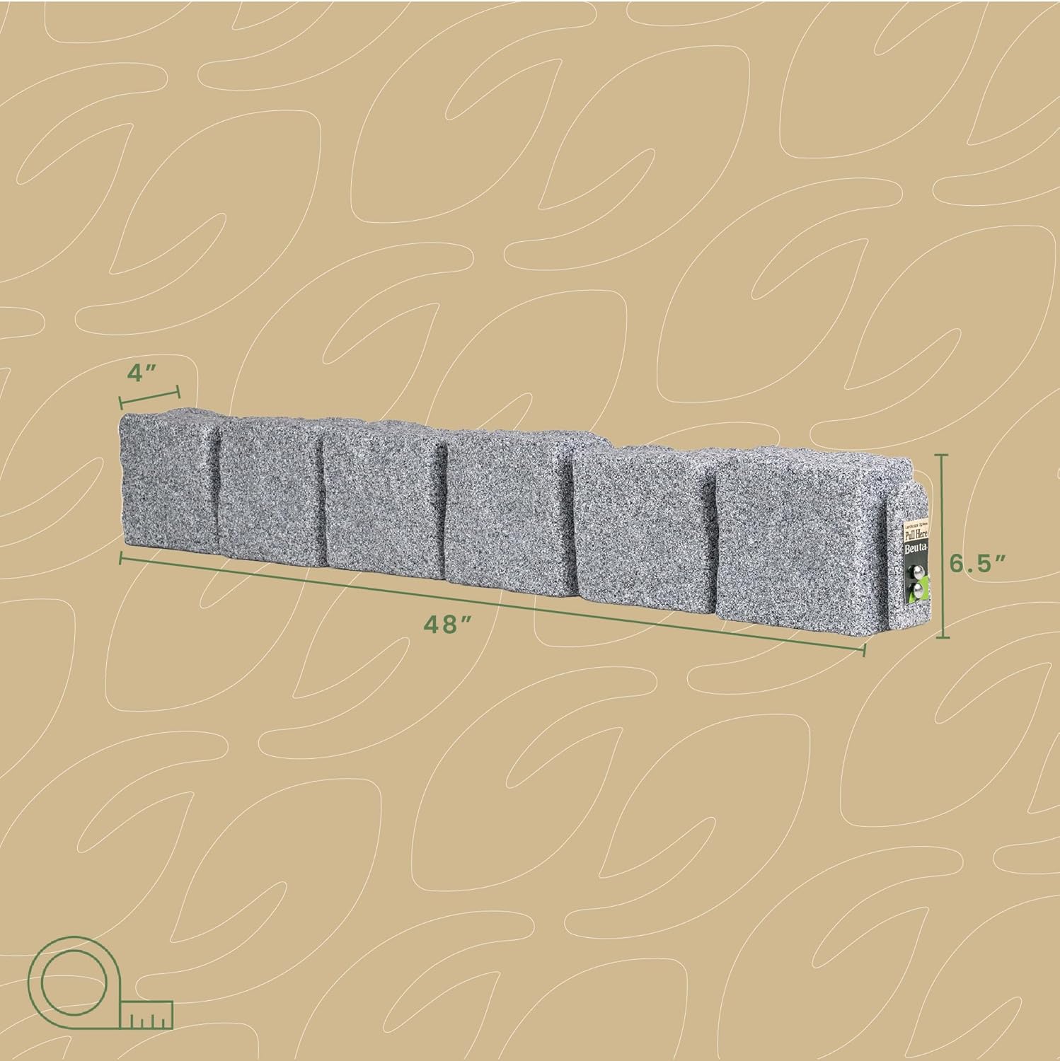 💝𝗧𝗼𝗱𝗮𝘆'𝘀 𝗦𝗽𝗲𝗰𝗶𝗮𝗹𝘀💝Buy 2 Get 2 Free🏠Faux Stone Blocks for Lawn Garden Edging