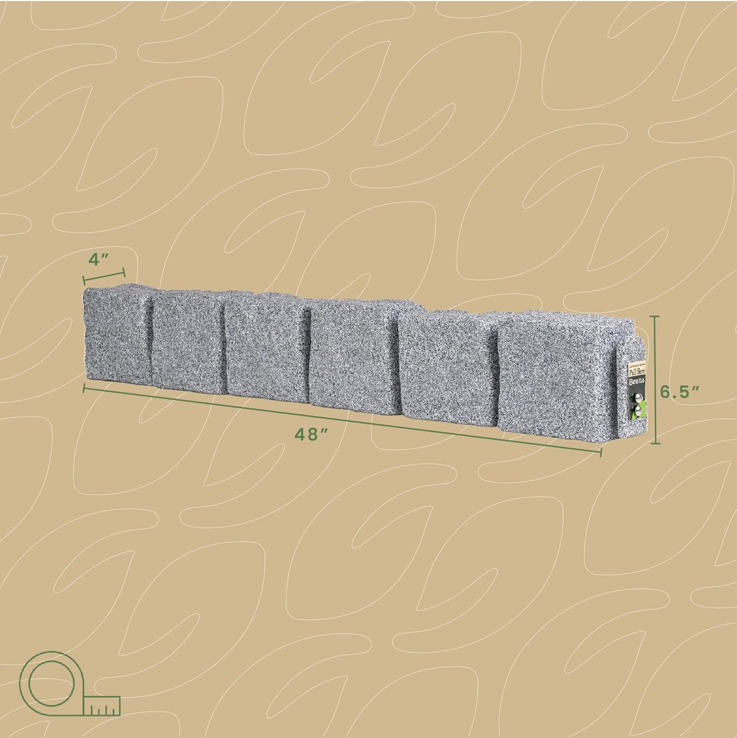💝𝗧𝗼𝗱𝗮𝘆'𝘀 𝗦𝗽𝗲𝗰𝗶𝗮𝗹𝘀💝Buy 2 Get 2 Free🏠Faux Stone Blocks for Lawn Garden Edging