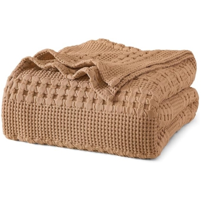 💝𝗧𝗼𝗱𝗮𝘆'𝘀 𝗦𝗽𝗲𝗰𝗶𝗮𝗹𝘀💝Buy 2 Get 2 Free✨PHF 100% Cotton Waffle Blanket