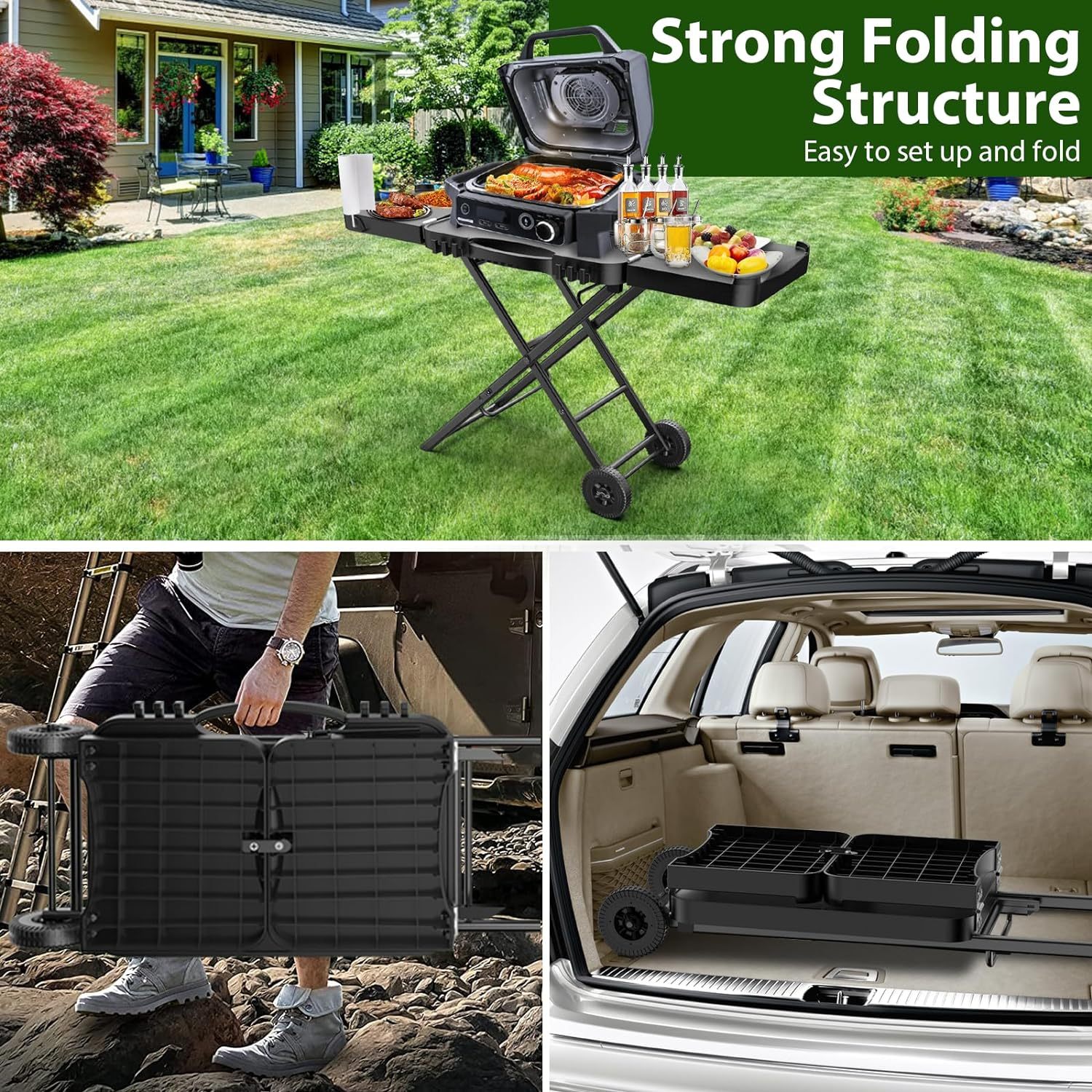 💥Clearance Sale✨Woodfire Pro XL Outdoor Electric Smoker & AirFry Grill w/Temp Probe