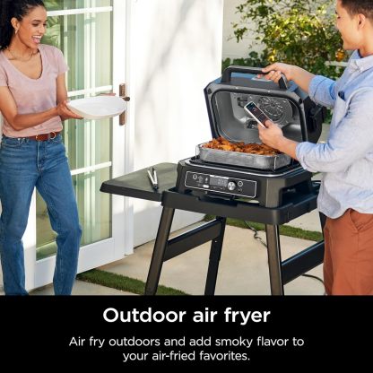 💥Clearance Sale✨Woodfire Pro XL Outdoor Electric Smoker & AirFry Grill w/Temp Probe