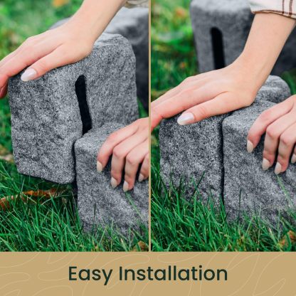 💝𝗧𝗼𝗱𝗮𝘆'𝘀 𝗦𝗽𝗲𝗰𝗶𝗮𝗹𝘀💝Buy 2 Get 2 Free🏠Faux Stone Blocks for Lawn Garden Edging