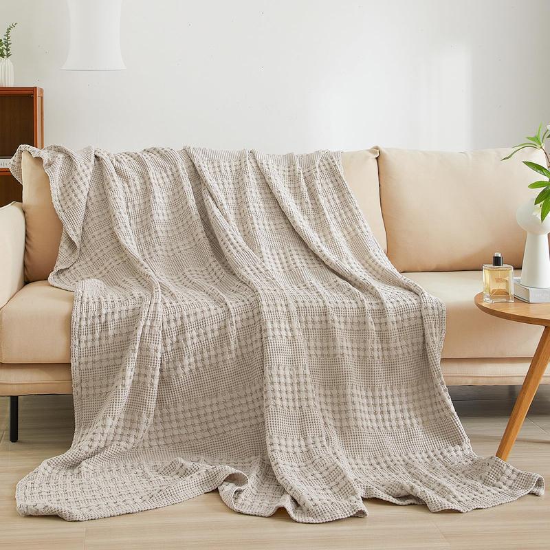 💝𝗧𝗼𝗱𝗮𝘆'𝘀 𝗦𝗽𝗲𝗰𝗶𝗮𝗹𝘀💝Buy 2 Get 2 Free✨PHF 100% Cotton Waffle Blanket