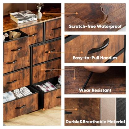 💝Last Day For Clearance💝Buy 2 Get 2 Free✨Cupboards Cabinets Dresser - with 9 Drawers