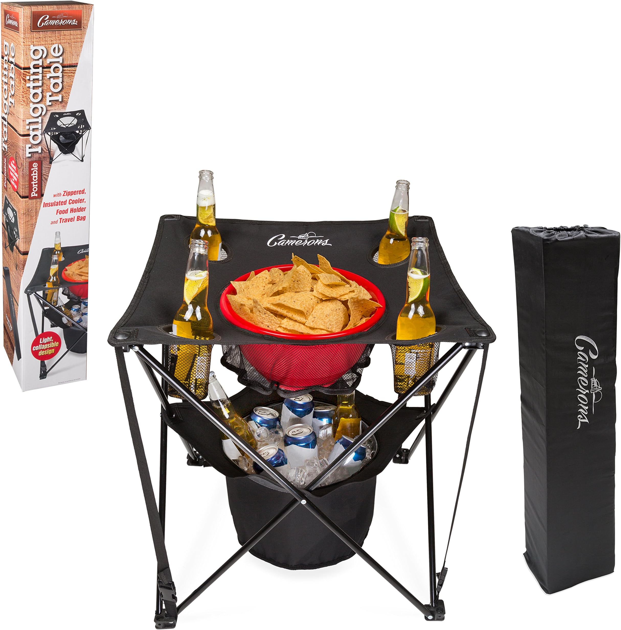 🎉𝗧𝗼𝗱𝗮𝘆'𝘀 𝗦𝗽𝗲𝗰𝗶𝗮𝗹𝘀💝Buy 2 Get 2 Free ✨All-in-One Tailgating Table with Insulated Cooler