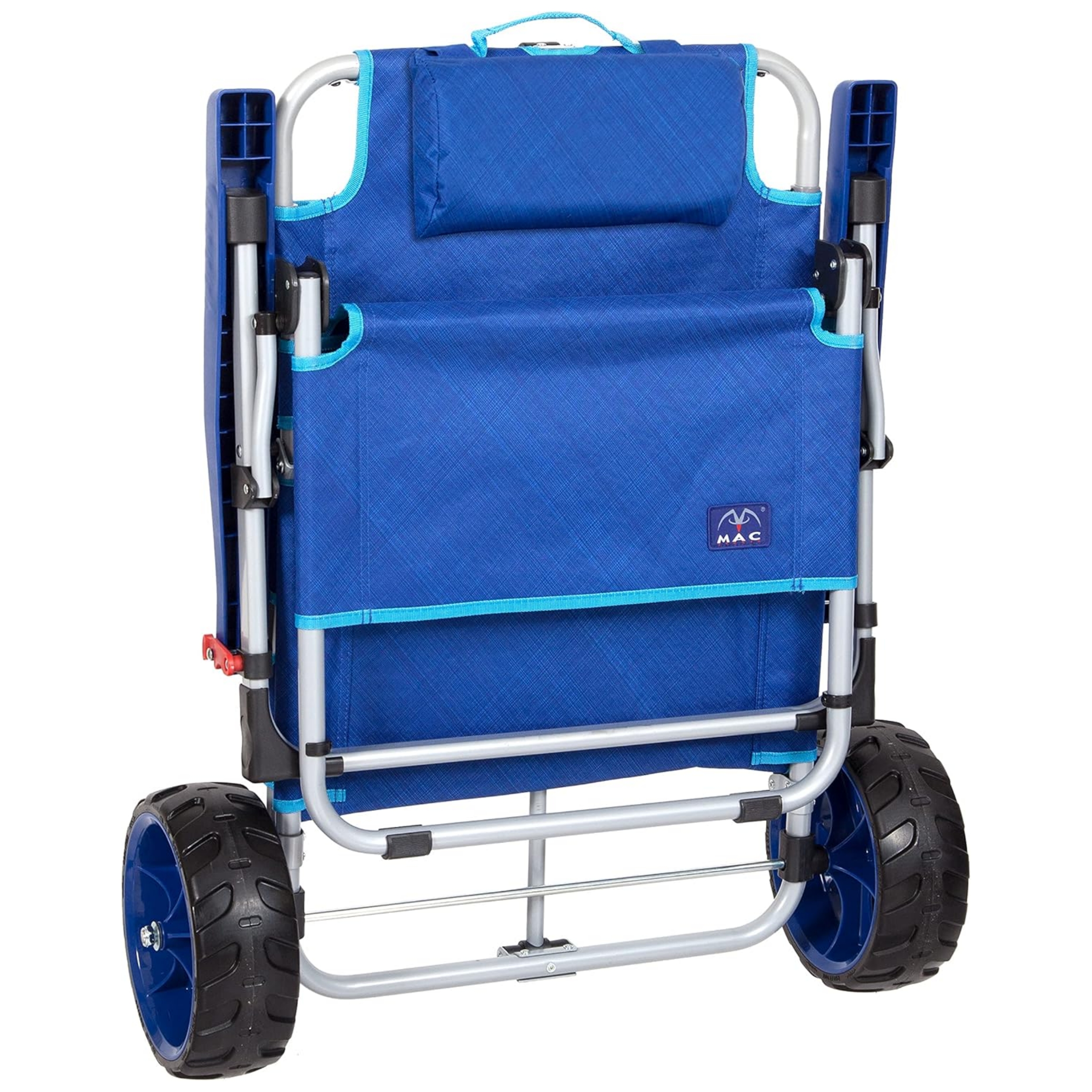 💝𝗧𝗼𝗱𝗮𝘆'𝘀 𝗦𝗽𝗲𝗰𝗶𝗮𝗹𝘀💝Buy 2 Get 2 Free🏖️Foldable Chaise Lounge Chair with Integrated Wagon Pull Cart