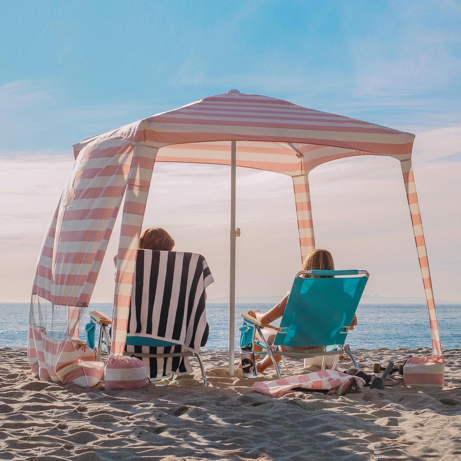 🔥HOT SALE NOW!!!💝Today Only $27!!!✨Beach Canopy Shade Tent Shelter